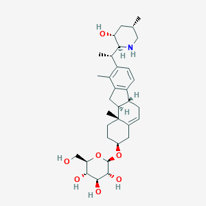 molecular formula C33H49NO7 B150629 Veratrosine CAS No. 475-00-3