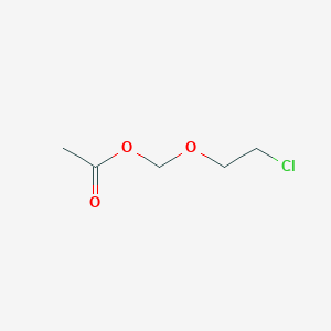 molecular formula C5H9ClO3 B15062920 2-Chloroethoxymethyl acetate 