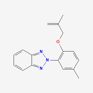 2-{5-Methyl-2-[(2-methylprop-2-en-1-yl)oxy]phenyl}-2H-benzotriazole