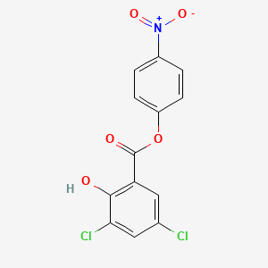 4-Nitrophenyl 3,5-dichloro-2-hydroxybenzoate