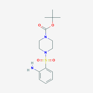 tert-Butyl 4-((2-aminophenyl)sulfonyl)piperazine-1-carboxylate