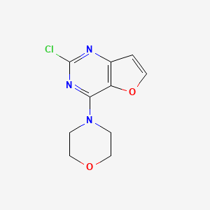 2-Chloro-4-morpholinofuro[3,2-d]pyrimidine