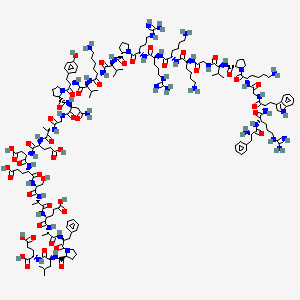 molecular formula C167H257N47O46 B1506343 Corticostatin CAS No. 68563-24-6