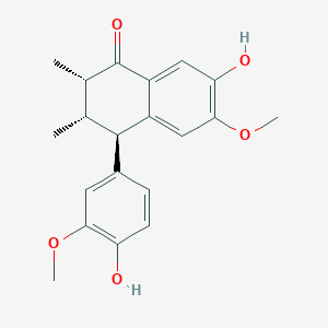 molecular formula C20H22O5 B150638 Wulignan A1 