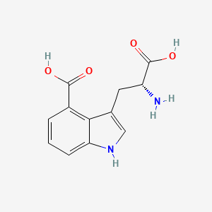 molecular formula C12H12N2O4 B1506383 4-Carboxy-D-tryptophan 
