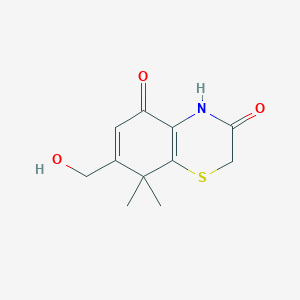 molecular formula C11H13NO3S B150639 Xanthiazone 