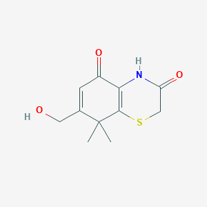 molecular formula C11H13NO3S B150639 Xanthiazone CAS No. 212701-97-8