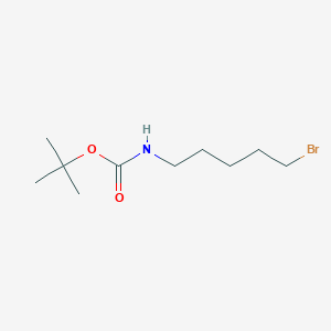 molecular formula C10H20BrNO2 B015064 tert-Butyl (5-bromopentyl)carbamate CAS No. 83948-54-3