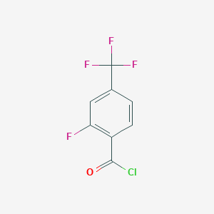2-Fluoro-4-(trifluoromethyl)benzoyl chloride