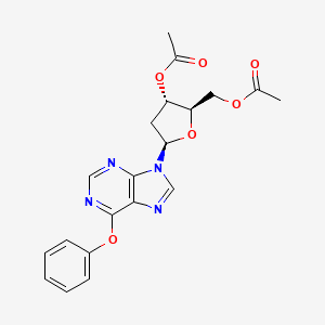 3',5'-DI-O-Acetyl-O6-phenyl-2'-deoxyinosine