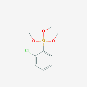 molecular formula C12H19ClO3Si B15064350 (2-Chlorophenyl)triethoxysilane CAS No. 88211-71-6