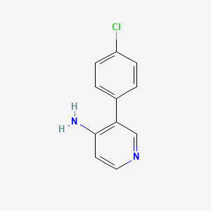 3-(4-Chlorophenyl)pyridin-4-amine