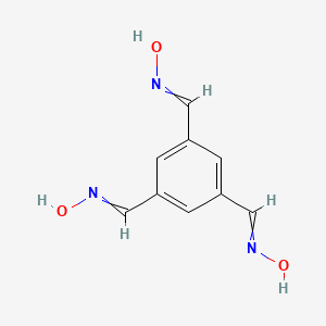 N,N',N''-(Benzene-1,3,5-triyltrimethanylylidene)trihydroxylamine