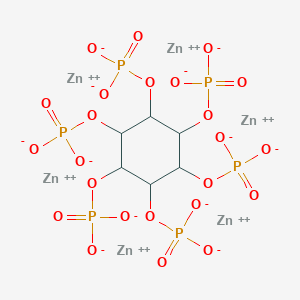 molecular formula C6H6O24P6Zn6 B150647 Zinc phytate CAS No. 63903-51-5