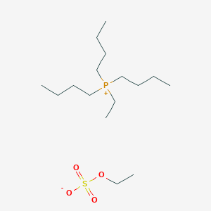 molecular formula C16H37O4PS B1506472 Ethyltributylphosphonium ethyl sulfate CAS No. 654057-98-4