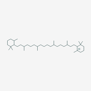molecular formula C40H78 B1506483 Cyclohexane,1,1'-(3,7,12,16-tetramethyl-1,18-octadecanediyl)bis[2,2,6-trimethyl- 