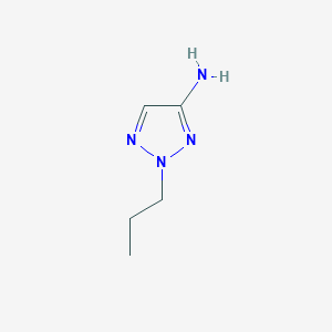molecular formula C5H10N4 B1506484 2-Propyl-2H-1,2,3-triazol-4-amine CAS No. 915922-91-7