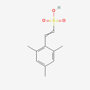molecular formula C11H14O3S B1506490 2-(2,4,6-Trimethylphenyl)ethene-1-sulfonic acid CAS No. 805946-43-4
