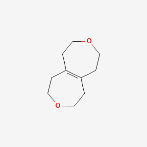 molecular formula C10H16O2 B1506499 1,2,4,5,6,7,9,10-Octahydrooxepino[4,5-d]oxepine CAS No. 257-25-0