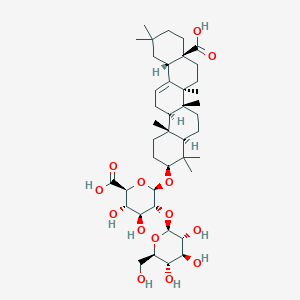 molecular formula C42H66O14 B150650 Zingibroside R1 CAS No. 80930-74-1