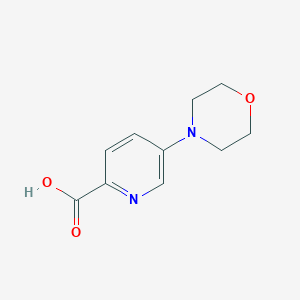 molecular formula C10H12N2O3 B1506523 5-Morpholinopicolinic acid CAS No. 1072103-29-7