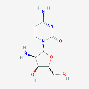 molecular formula C9H14N4O4 B150657 2'-Amino-2'-deoxycytidine CAS No. 26889-42-9