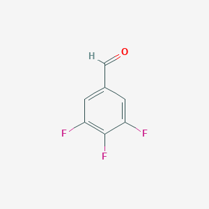 molecular formula C7H3F3O B150659 3,4,5-Trifluorobenzaldehyde CAS No. 132123-54-7