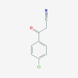 molecular formula C9H6ClNO B015066 4-Chlorobenzoylacetonitrile CAS No. 4640-66-8