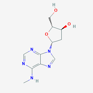 molecular formula C11H15N5O3 B150664 N6-Methyldeoxyadenosine CAS No. 2002-35-9