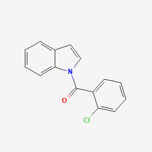 molecular formula C15H10ClNO B15066409 (2-Chlorophenyl)(1H-indol-1-yl)methanone 