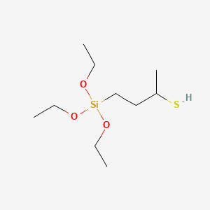 molecular formula C10H24O3SSi B15066414 4-(Triethoxysilyl)butane-2-thiol CAS No. 57640-10-5