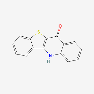 molecular formula C15H9NOS B15066420 [1]Benzothieno[3,2-b]quinolin-11(5H)-one CAS No. 58585-17-4