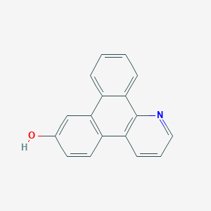 molecular formula C17H11NO B15066746 Dibenzo[f,h]quinolin-7-ol CAS No. 5328-26-7