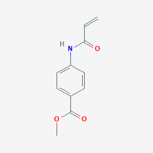 molecular formula C11H11NO3 B150668 Methyl 4-acrylamidobenzoate CAS No. 131089-15-1