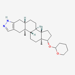 molecular formula C25H38N2O2 B1506694 Prostanozol CAS No. 1186001-41-1