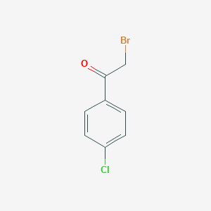 molecular formula C8H6BrClO B015067 2-Bromo-4'-chloroacetophenone CAS No. 536-38-9