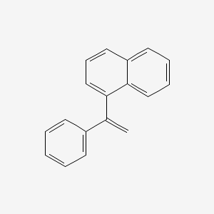 molecular formula C18H14 B15067336 1-(1-Phenylvinyl)naphthalene CAS No. 28358-65-8