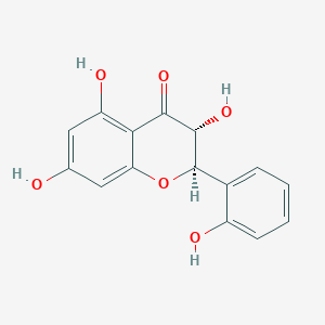 molecular formula C₁₅H₁₂O₆ B150676 2',3,5,7-Tetrahydroxyflavanone CAS No. 31477-95-9