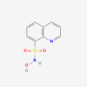 molecular formula C9H8N2O3S B15067915 N-hydroxyquinoline-8-sulfonamide CAS No. 158729-32-9