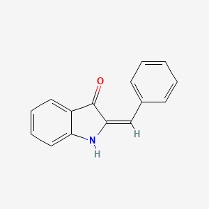 molecular formula C15H11NO B15068025 2-Benzylideneindolin-3-one 