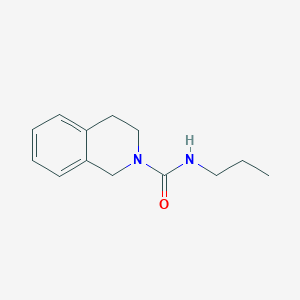 molecular formula C13H18N2O B15068051 N-Propyl-3,4-dihydroisoquinoline-2(1H)-carboxamide CAS No. 88630-43-7