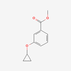 molecular formula C11H12O3 B1506821 Methyl 3-cyclopropoxybenzoate CAS No. 921602-60-0