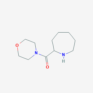 molecular formula C11H20N2O2 B15068536 Azepan-2-yl(morpholino)methanone 