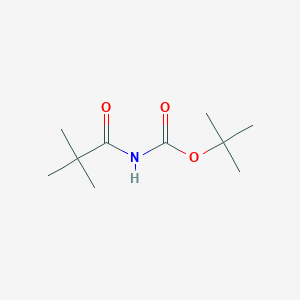 molecular formula C10H19NO3 B15069505 tert-Butyl pivaloylcarbamate 