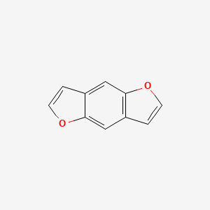 molecular formula C10H6O2 B1506952 furo[2,3-f][1]benzofuran CAS No. 267-58-3