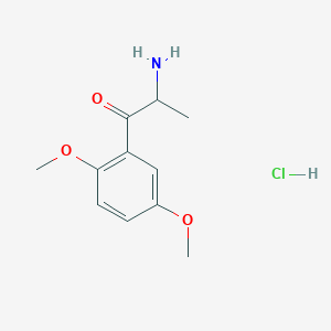 2-Amino-1-(2,5-dimethoxyphenyl)-1-propanone hydrochloride