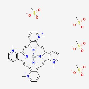 molecular formula C40H40CuN8O12S4 B1506969 Cupromeronic Blue 