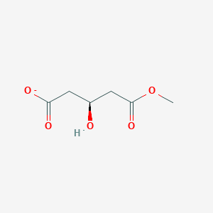 (3S)-3-Hydroxy-5-methoxy-5-oxopentanoate