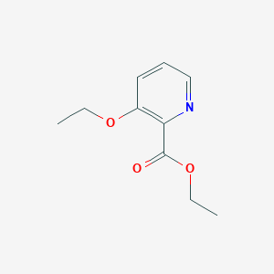 molecular formula C10H13NO3 B15069786 Ethyl 3-ethoxypicolinate 