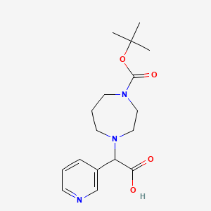 1-Boc-4-(carboxy-pyridin-3-YL-methyl)-[1,4]diazepane